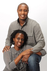 Photo of founders of Burundi American International Academy, Freddy and Esther Kaniki