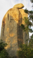 Photo of rock formation known as The Crying Stone in Kakamega.